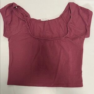 Cotton On Mauve Crop Top